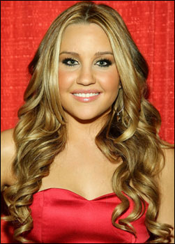 Amanda Bynes Long Hair with Curls